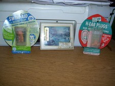 OLD COLUMBIA THERMOMETER WITH TWO DRUGSTORE ITEMS- DIAL HA 3-1146