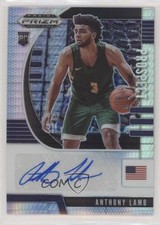 2020-21 Panini Prizm Draft Picks Prospect Hyper Anthony Lamb #PA-AL Auto 2r7