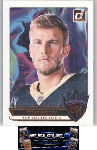 2025 Panini Donruss Rookie Gridiron Kings #RGK-TSH TYLER SHOUGH RC Saints