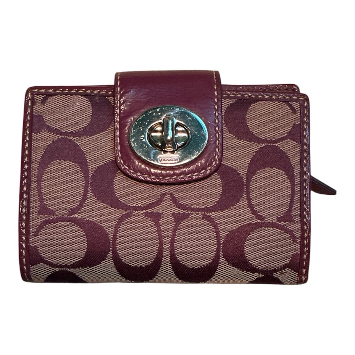 小物 Coach 65th Turnlock Bifold wallet m742 Coach Turnlock Wallet for sale - eBay
