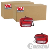 2X VAN Wezel RÜCkleuchten SET Links+Rechts Passend FüR BMW 1