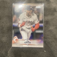 CAM SMITH. Rookie,RC. 2025 Topps Stadium Club Baseball. #60. Houston Astros.