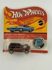 HOT WHEELS REDLINE  1969 THE DEMON BRONZE NICE BLISTER PACK w/Button Hong Kong