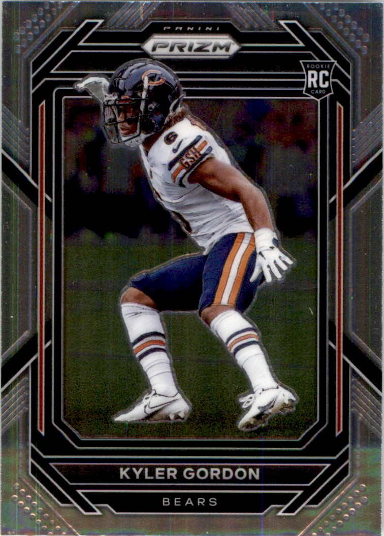 Kyler Gordon 2022 Panini Prizm RC #385 Chicago Bears