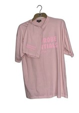 Boohoo Women’s Short & T-shirt Set Size Small Pink Wardrobe Essentials