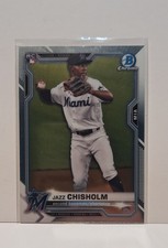 2021 Bowman Chrome - Jazz Chisholm #57 (RC)