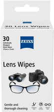 Lens Cleaning Wipes, Pre-Moistened, Individually Wrapped Wipes for Coated Glass
