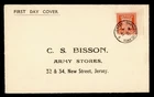 DR WHO 1941 GERMAN OCCUPATION JERSEY FDC M78781