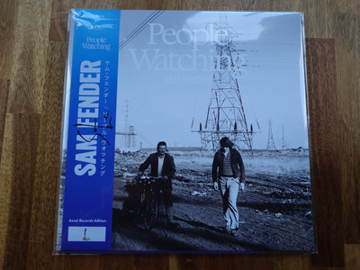 SAM FENDER - PEOPLE WATCHING - SIGNED ASSAI OBI EDITION Blue Yolk - BRAND NEW  