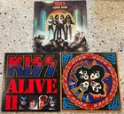 New ListingKISS  - 3 Album lot - Alive II, Love Gun, Rock And Roll Over -   LP Vinyl