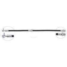Bremsschlauch 470 mm INN M10x1.0 BANJO 10.0 mm A.B.S. für u.a. MAZDA CX-5