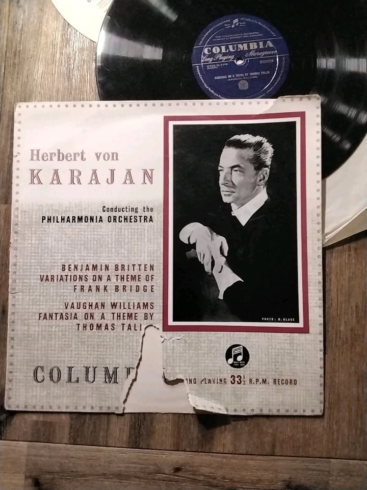 Vinyl Paket Klassik - Karajan - Britten - Vaughan Williams - Salome - Aida u.v.m - Bild 3 von 4