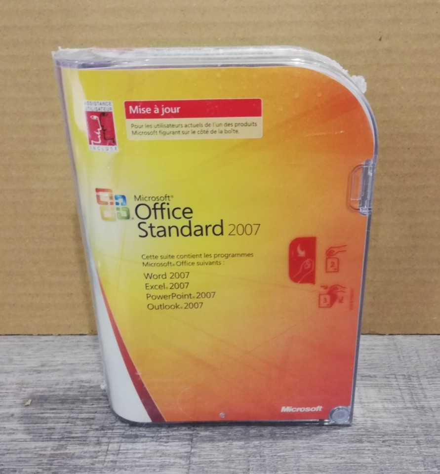 Microsoft office standard 2007 Neuf Scellé / OFFICE 2007 WIN32 FRENCH VUP CD