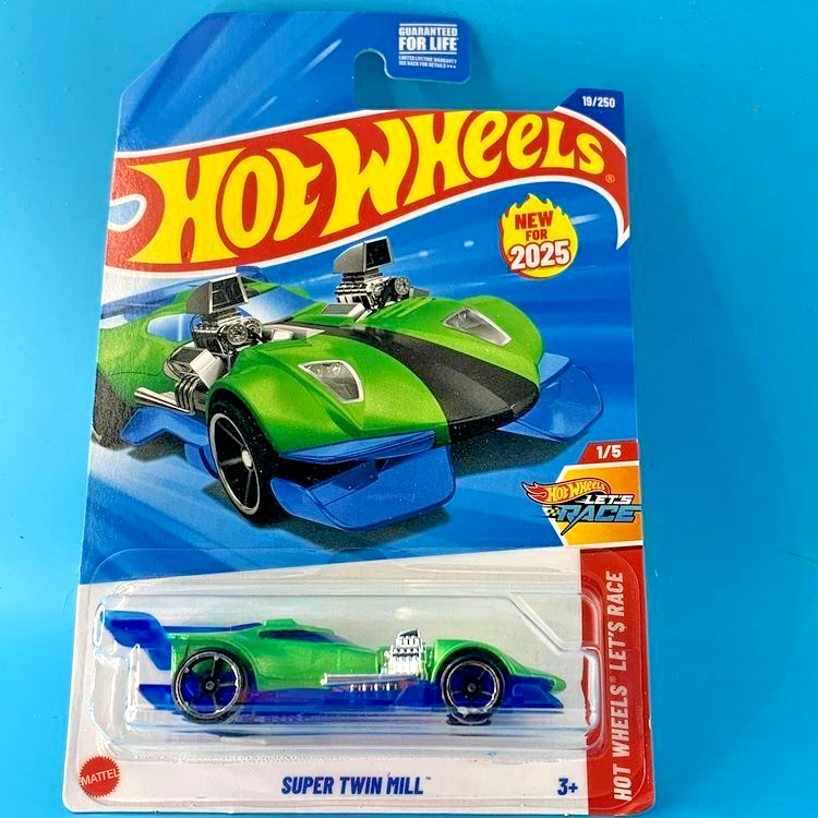 HOT WHEELS 2025 SUPER TWIN MILL METALFLAKE GREEN 19/250 JBB72 S