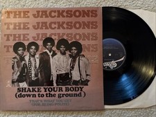 Jacksons Shake Your Body Down To The Ground 12'' Vinyl Maxi Michael Jackson