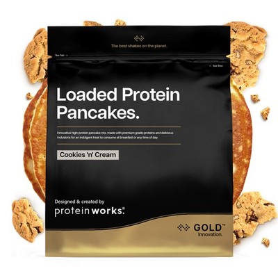 Protein Works | Loaded Protein Pancakes  GOLD Innovation, Premium Protein Pan...