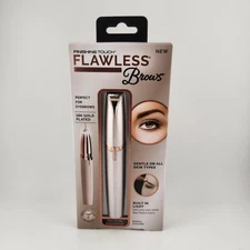 NEW Finishing Touch - Flawless Brows - Eyebrow Hair Remover 18K Gold Plated