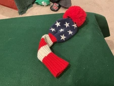 Stars and Stripes Pom Pom Fairway Headcover