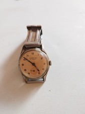 Reloj suizo vintage Fortis de cuerda manual 21 Jewels
