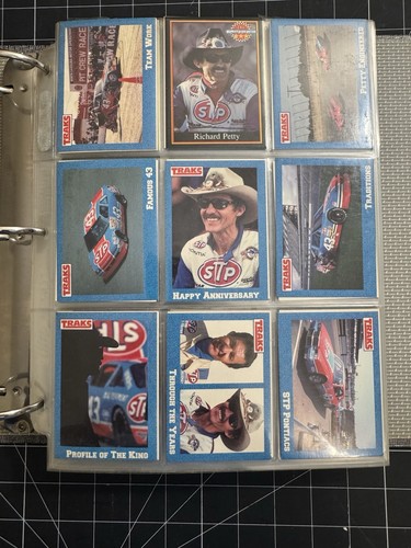 1991 1990 MAXX NASCAR Race Cards Lot Of 285 - 20 Dale Earnhardt Cards Included