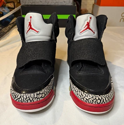 Jordan Air Jordan Son of Mars Black Cement Black/Red/White 2012 512245-001 - Image 1 of 4