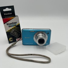 Sony Cyber Shot DSC W220 Digital Camera Blue Japan W/ Charger Tested