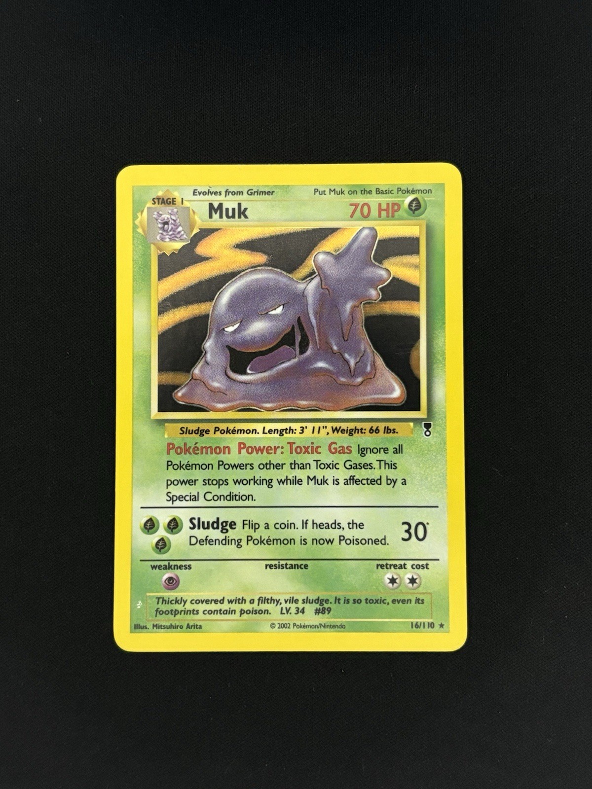NM Muk 16/110 Legendary Collection Holo