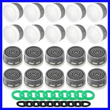 Faucet Aerator 2.2GPM Flow Limiter Insert Faucet Aerator Replacement Part Use...