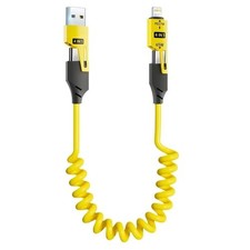Cavo USB-C LED Display Ricarica Rapida – 4ft O 6ft – Confezione 2 O 3 – Per Samsung, IPhone 15