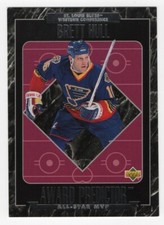 🔥 🔥 1995-96 UPPER DECK AWARD PREDICTOR ALL STAR SILVER MVP MVP3 BRETT HULL HOF