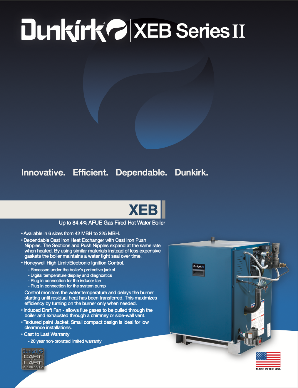 Dunkirk XEB II GAS BOILER 👉 High End & Light Use! eBay