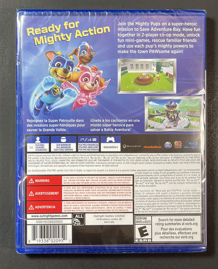 [新品未開封] PAW Patrol: Mighty Pups - Save.. Amazon.com: Paw Patrol Mighty Pups Save Adventure Bay - Xbox