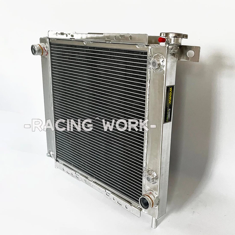 Radiador de aluminio apto para Ford Ranger 1985-1994 2,0 L 2,3 L Mazda B2300 SE 2,3 L4 1994 Foto 3 de 4