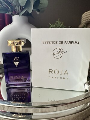 51 by Roja Dove Essence De Parfum 3.4oz/100ml Spray New Without Box