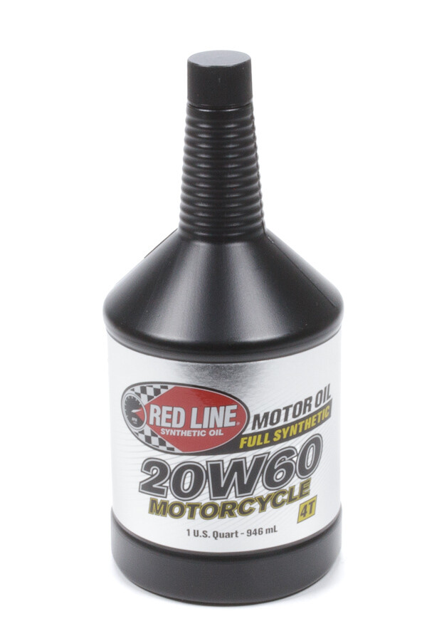 Red Line 20W60 Synthetic Motorcycle Oil - Quart