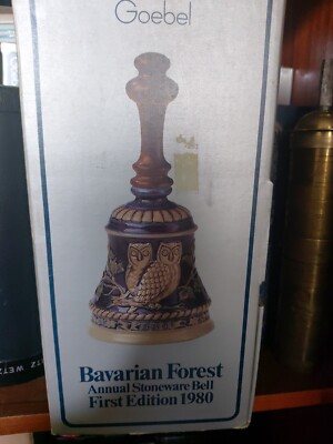 Bavarian Forest Annual Stonware Bell 1980