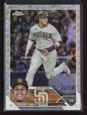 2023 Topps Chrome Logofractor L/E #124 Manny Machado