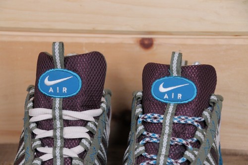 Nike Air Humara 17 Green with Deep Burgundy - US Size 8.5 Very Nice With Laces - Picture 4 of 13