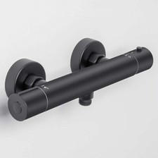 Thermostatic Shower Mixer Bar Valve Bathroom Temperature Control Tap