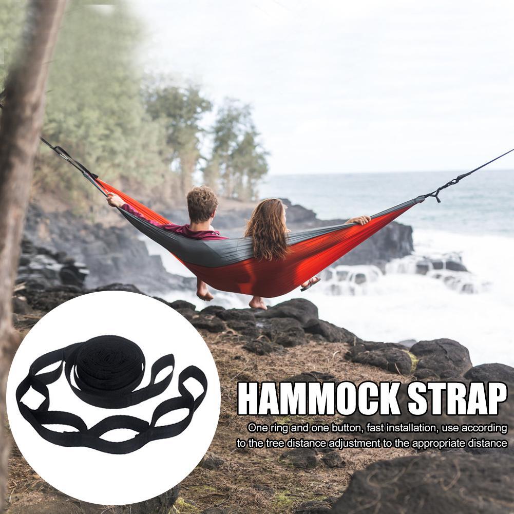 Hamac Enfant Polyester Rope Hammock Soft-Woven Deluxe Coffee