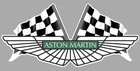 ASTON MARTIN Flags Laminated Vinyl Sticker