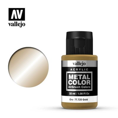 VALLEJO 77725 METAL COLOR GOLD 32ml (Acrylic Paint)
