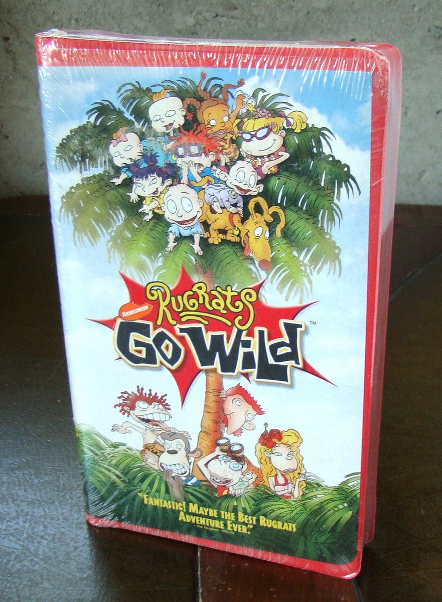 Rugrats Go Wild ~2003 VHS NEW~ Nickelodeon Sealed Children's