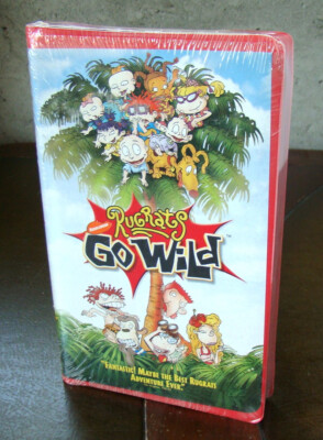 Rugrats Go Wild ~2003 VHS NEW~ Nickelodeon Sealed Children's