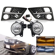 For 2018 2019 2020 Honda Odyssey LED Fog Light Front Bumper Driving Lamp +Switch