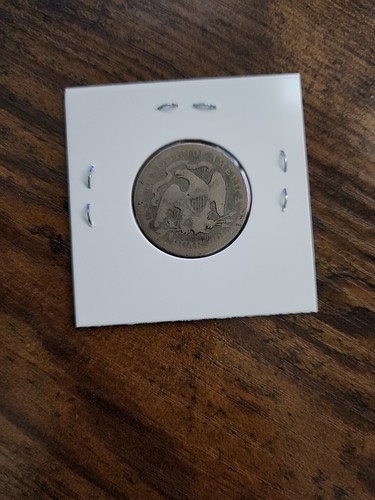 1876 Seated Liberty Quarter, AG, .900 Silver - Picture 2 of 2