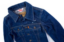 Levis Vintage Jeans Jacke Jacket Denim Casual Kind Kids NEU NEW old Stock Blau 8