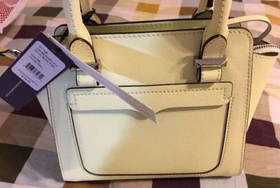 avery leather mini tote