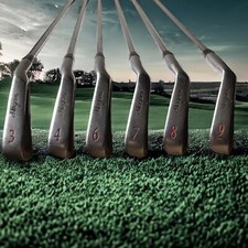 Ben Hogan H40 Iron Set 3 4 6 7 8 9 missing 5 Steel Shaft Right handed Golf clubs