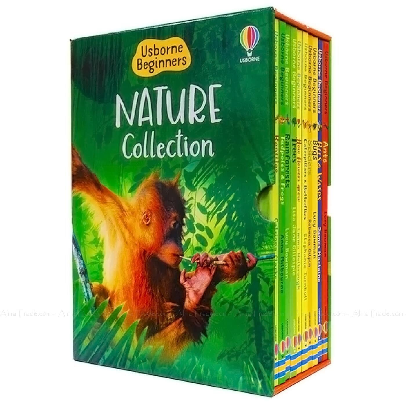 Reptiles, Rainforests Usborne Beginners Nature 10 Books Box Collection Set